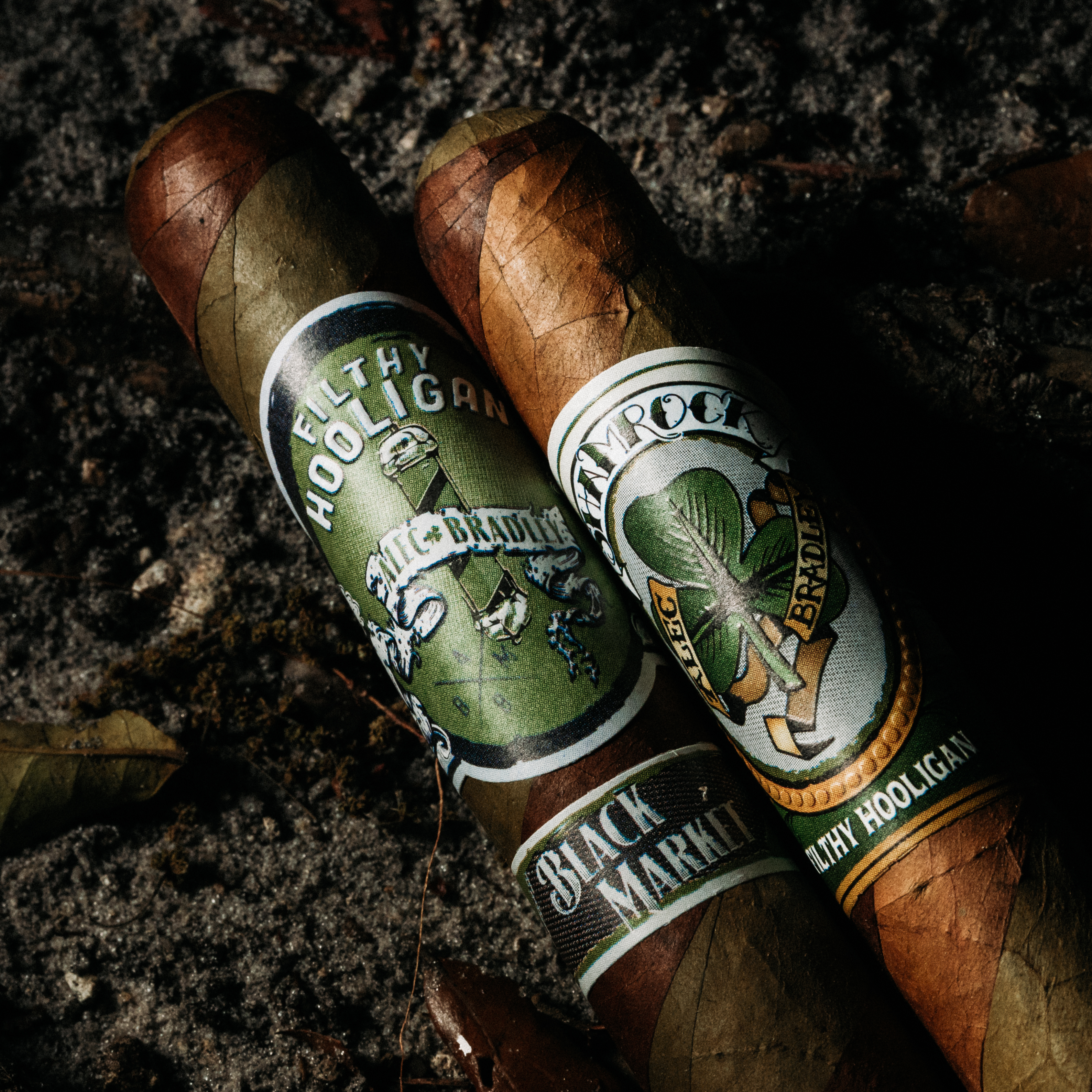 Black Market Filthy Hooligan Barber Pole and Filthy Hooligan Shamrock Now  Shipping to Appointed Tobacconists